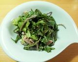 レタスと水菜の自家製胡麻ドレサラダ作り方5写真