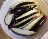オイル茄子の塩ポン酢漬け♪作り方1写真