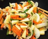 肉団子と野菜たっぷり甘酢あんかけ作り方4写真