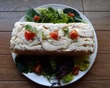 サラダチキンで簡単♪ヘルシーな押し寿司作り方5写真