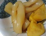 さつまいも+こんにゃくの甘辛煮作り方4写真