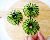 【くるりんカッター】きゅうりのお花作り方6写真