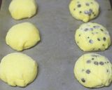 メロンパンクッキー生地と成形：チョコ入も作り方12写真