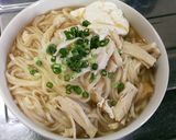 手抜きにゅうめん☆サラダチキン入作り方4写真