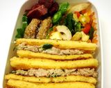 コーンフラワーでホットケーキ作り方5写真