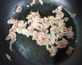 小松菜と豚肉と厚揚げの中華炒め作り方4写真