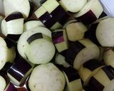 簡単♪ナス＆ニラ♪挽き肉カレー炒め作り方1写真