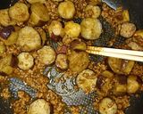 簡単♪ナス＆ニラ♪挽き肉カレー炒め作り方6写真