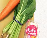 ワーキングママ✩作り置き小松菜おひたし作り方1写真