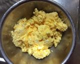 小松菜のそぼろご飯作り方2写真