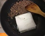 小松菜のそぼろご飯作り方4写真