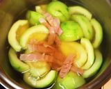 超簡単！摘果(子)メロンのコンソメ煮作り方7写真