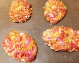 豚こま（切り落とし）で揚げないトンカツ♪作り方5写真