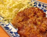 豚こま（切り落とし）で揚げないトンカツ♪作り方6写真