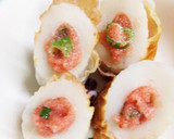 我が家のおつまみ♪簡単 ちくわ4種詰め作り方4写真