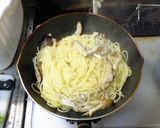 ラットゥーガ（レタスとキノコのパスタ）作り方8写真