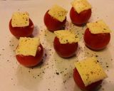 トマトの肉詰めチーズ乗せ作り方7写真