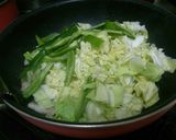 豚バラ・キャベツ・ピーマンの肉野菜炒め作り方3写真