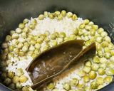 ほんのり醤油味　ピース豆ごはん作り方7写真