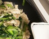 チンゲン菜と胸肉の☆さっぱり塩レモン炒め作り方30写真