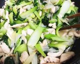 チンゲン菜と胸肉の☆さっぱり塩レモン炒め作り方31写真