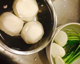 材料3つ✨超簡単カブの梅マヨサラダ✨作り方4写真