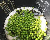 旬のえんどう豆（グリンピースの豆ご飯）作り方3写真
