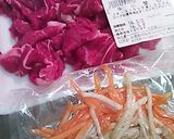 牛キンピラ卵とじ作り方1写真