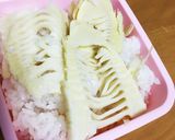 材料は塩と酒。シンプルなタケノコのご飯。作り方6写真