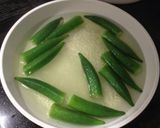 簡単♪オクラの浅漬け作り方1写真
