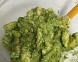 エビとアボカドの冷製パスタバジル風味作り方3写真