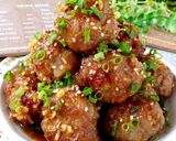 油淋ソース♡根菜たっぷり豚コマボール作り方10写真