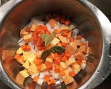 豆乳味噌スープ作り方3写真