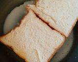 卵なし、ほんのり甘いフレンチトースト♪作り方2写真