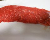簡単★美味で柔らか～い♪♥牛肉のたたき♥作り方1写真