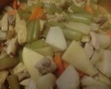 ♪美味しい!鶏肉里芋フキうど筍の簡単煮物作り方4写真