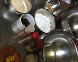 人参とあんずのケーキ(5台分)作り方5写真