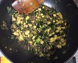 小松菜のそぼろご飯作り方6写真