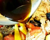 夏野菜と牛肉のさっぱり炒め。作り方8写真