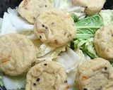 白菜とがんもどきのレンジ蒸し作り方4写真
