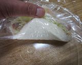 ピザトースト風ラップサンド作り方6写真