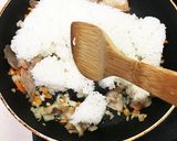 お弁当用 簡単青じそ（大葉）チャーハン作り方4写真