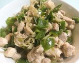 豚肉ゴロゴロチンジャオロース作り方6写真