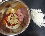 マヨケチャオムレツ♪作り方1写真