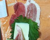 簡単！家族好評★茄子&大葉のチーズ肉巻き作り方1写真