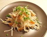 栄養オイルで！もやしとえのきの福神漬炒め作り方8写真