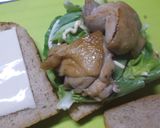 絶品☆照り焼きチキンサンド☆作り方4写真