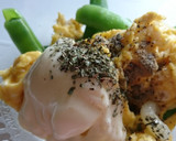 簡単♪スナップえんどうと炒り卵のサラダ作り方5写真