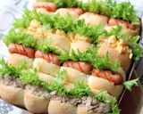 ピクニック＆行楽に　ちぎりパンサンド作り方7写真