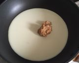 味噌豆乳カルボナーラ♪お一人様ランチ作り方2写真
